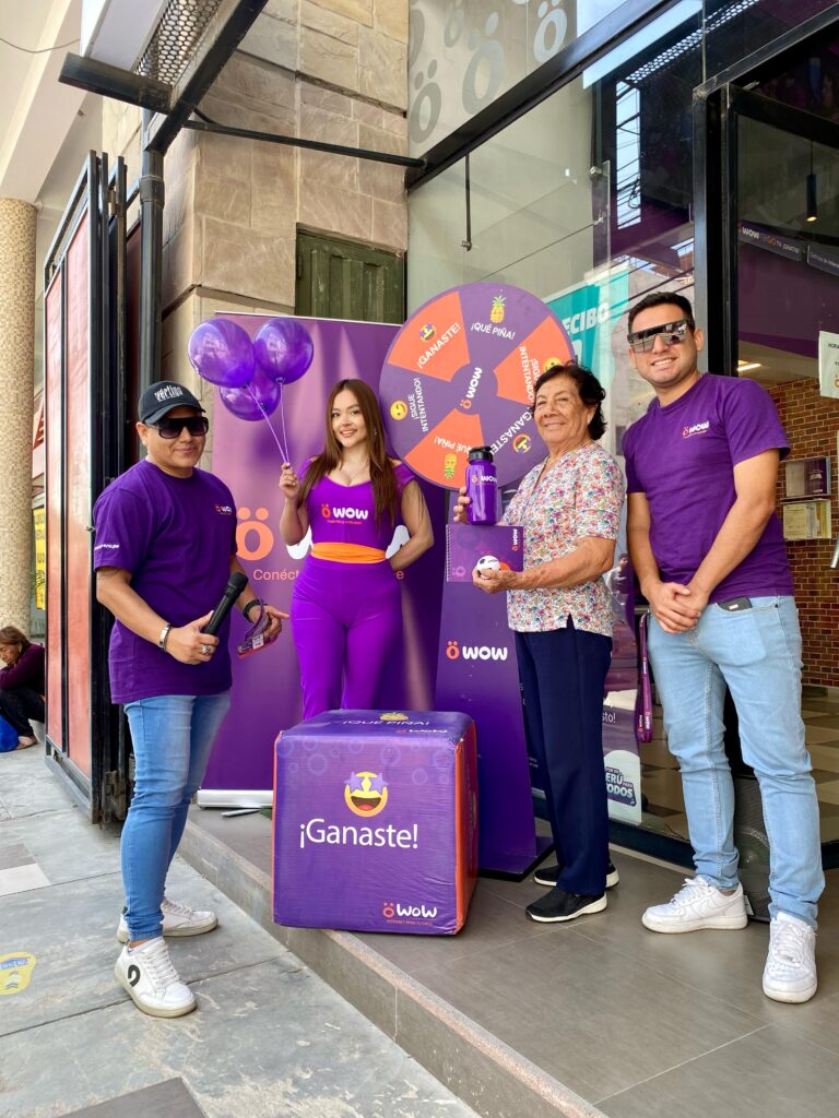  ¡Así se vivió la experiencia WOW en Chiclayo con la ruleta ganadora!